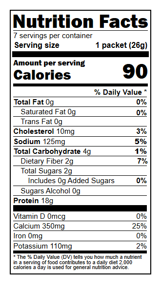 vanilla smoothie mix